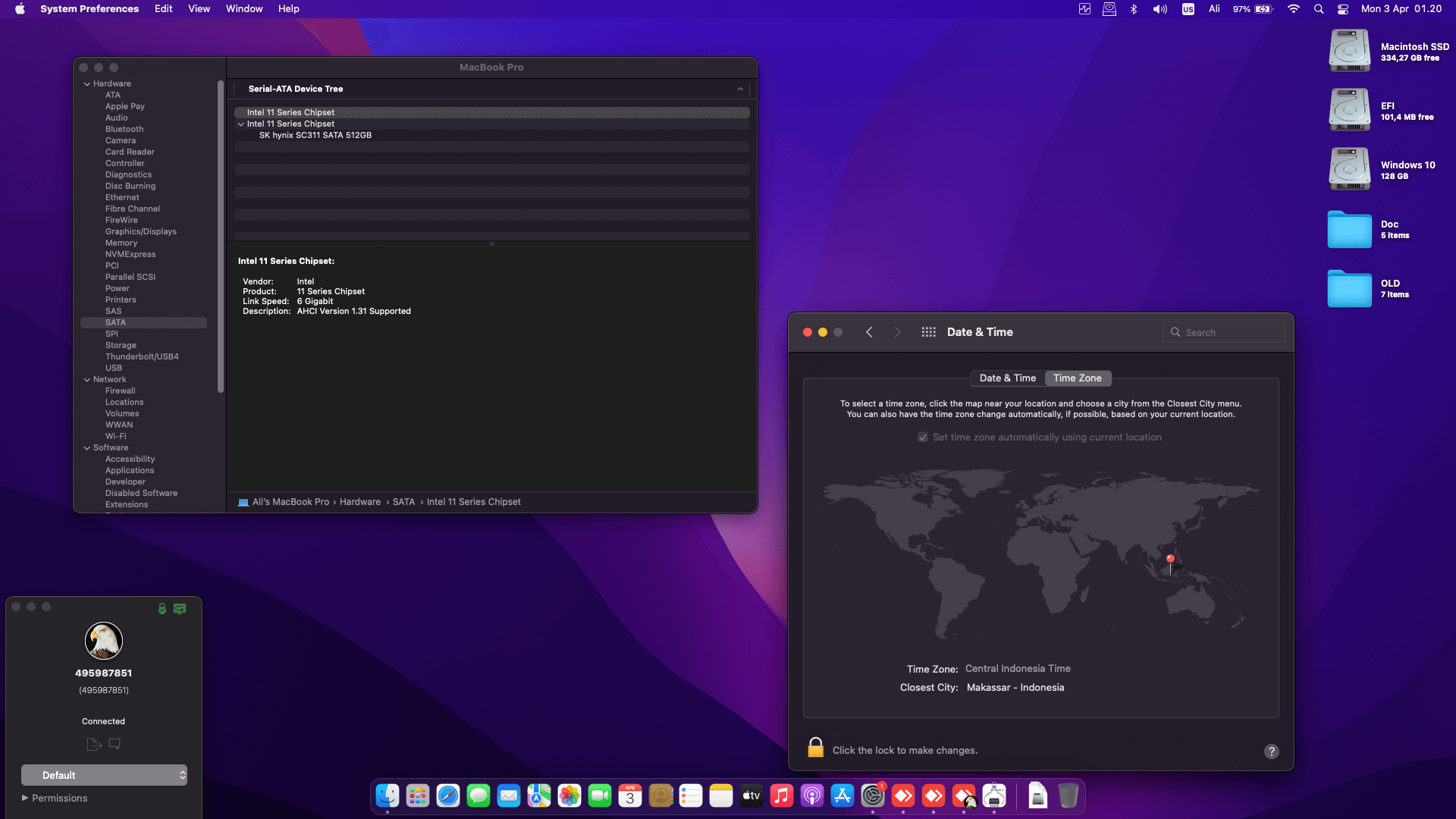 Fujitsu LifeBook U939 [WhiskeyLake   Intel UHD 620 + I2C]   OpenCore 6